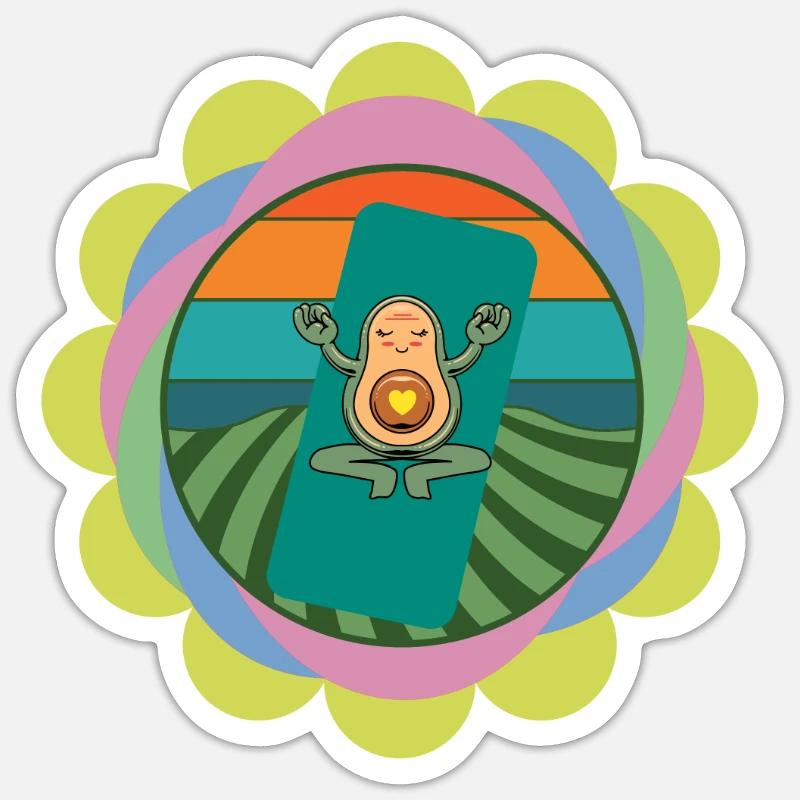 Sticker taille S (10 x 10 cm) - 