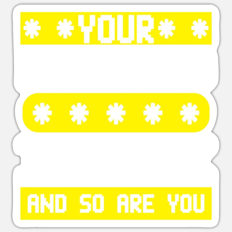 Sticker size S (10 x 10 cm) - 