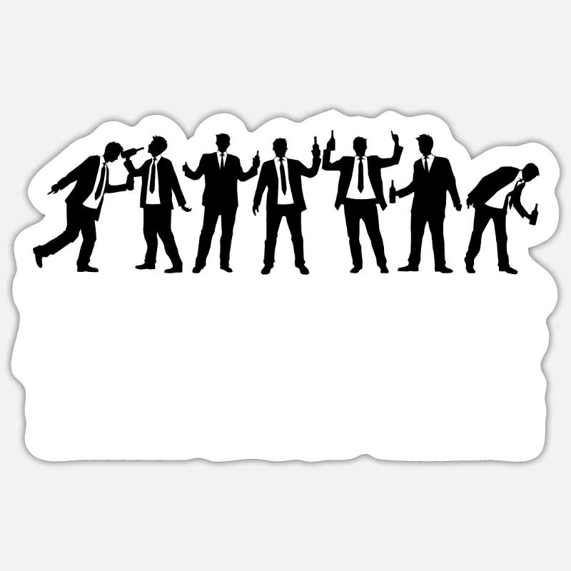 Sticker Größe S (10 x 10 cm) - 