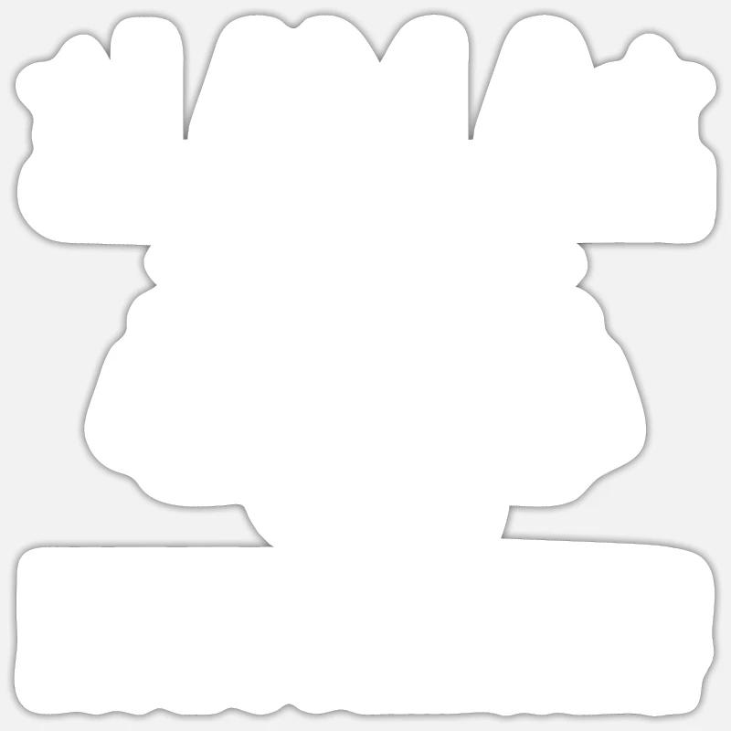 I'm a grumpy old man - veteran Sticker size S (10 x 10 cm)