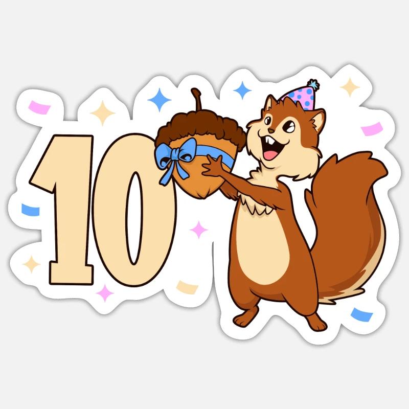 Sticker size S (10 x 10 cm) - 