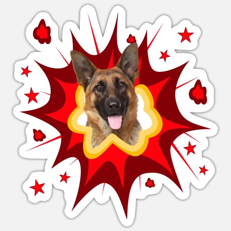 Sticker Größe S (10 x 10 cm) - 