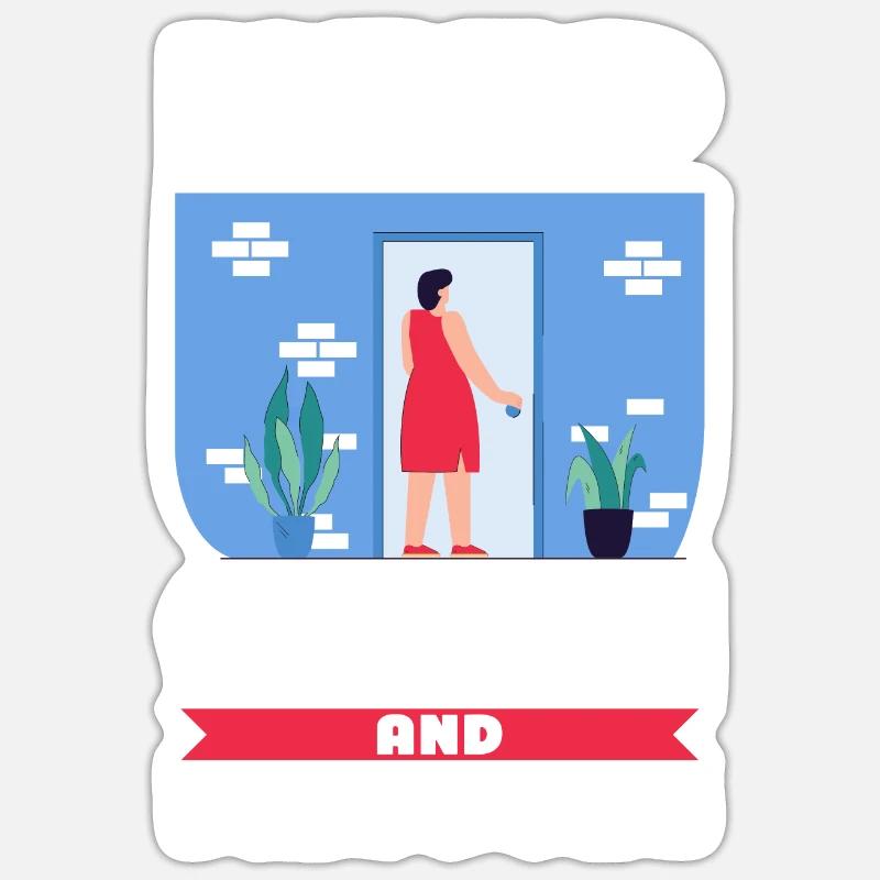 Sticker Größe S (10 x 10 cm) - 