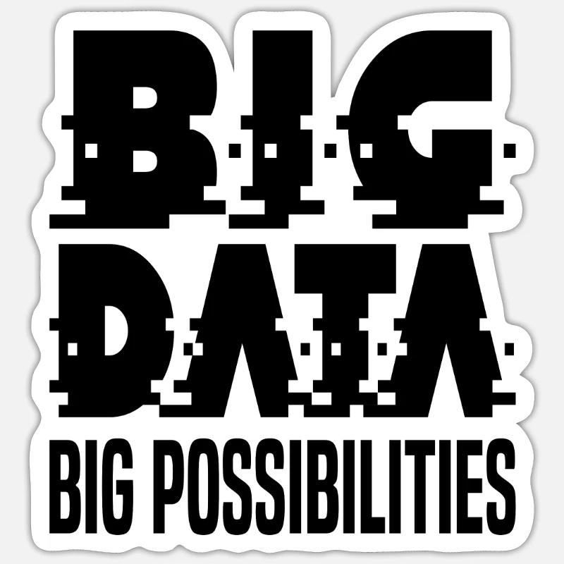 Internet Des Objets IOT Programmeur Admin IT Sticker taille S (10 x 10 cm)