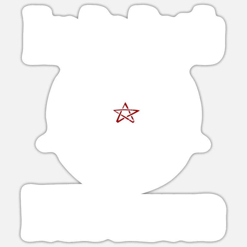 Satan Beelzebub Devil Gothic Pentagram Mystical Sticker size S (10 x 10 cm)