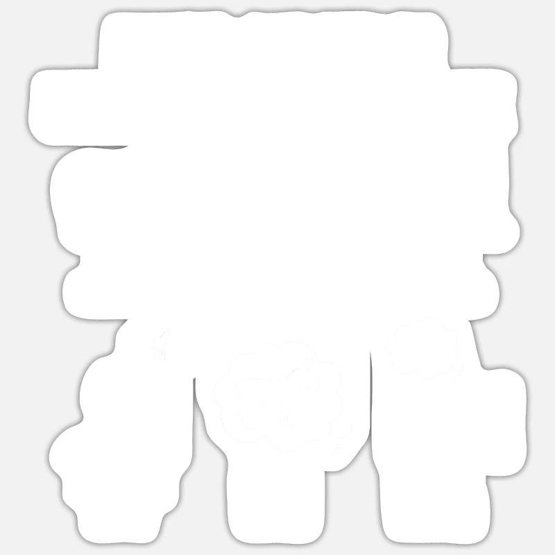 Sticker Größe S (10 x 10 cm) - 