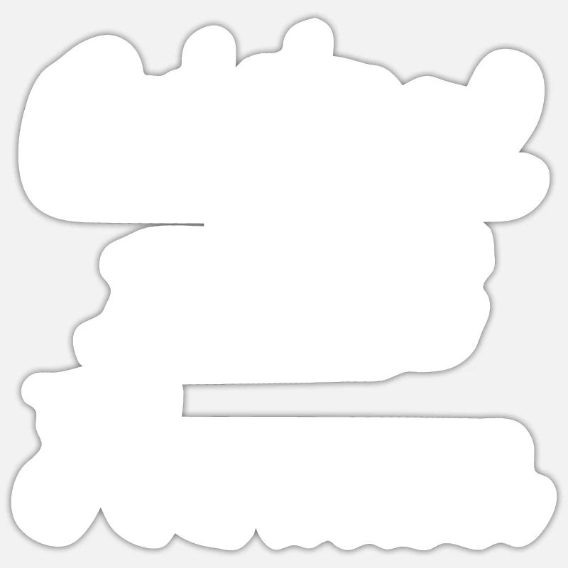 Sticker Größe S (10 x 10 cm) - 