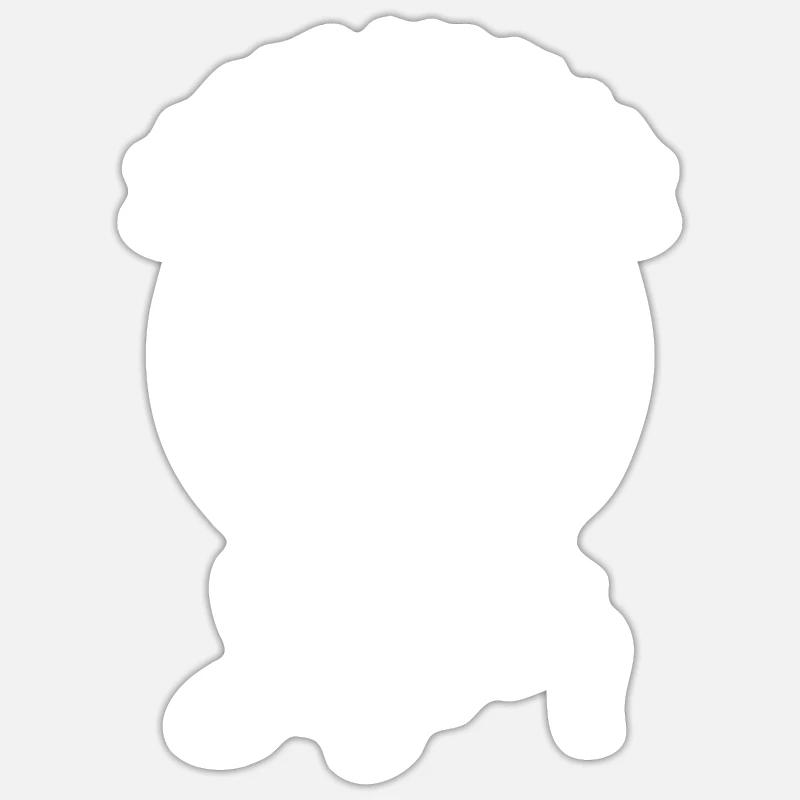 Sœur fabuleuse de la mariée - Sticker taille S (10 x 10 cm) - blanc mat