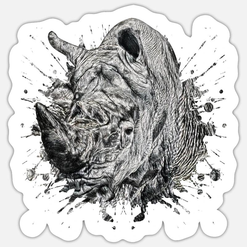 Sticker taille S (10 x 10 cm) - 