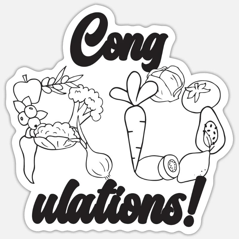 Sticker size S (10 x 10 cm) - 