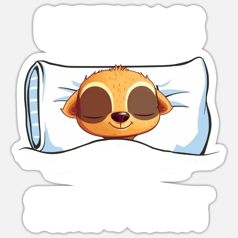 Erdmännchen Scharrtier Tier Sticker Größe S (10 x 10 cm)