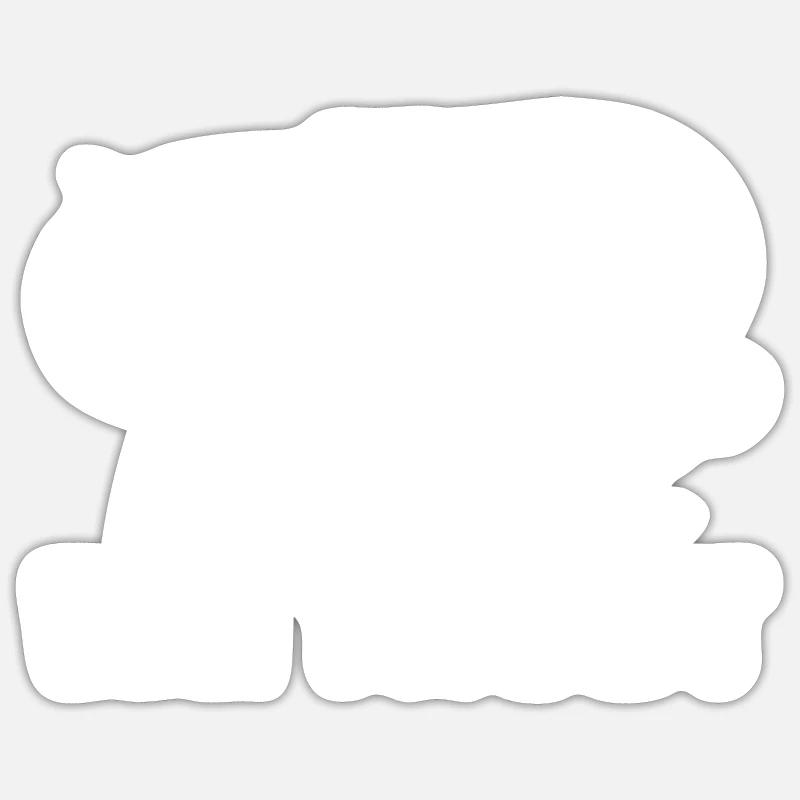 Nœuds Pathfinder - Sticker taille S (10 x 10 cm) - blanc mat