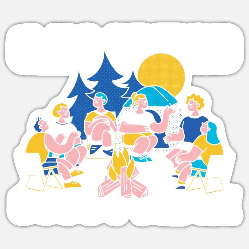 Sticker taille S (10 x 10 cm) - 