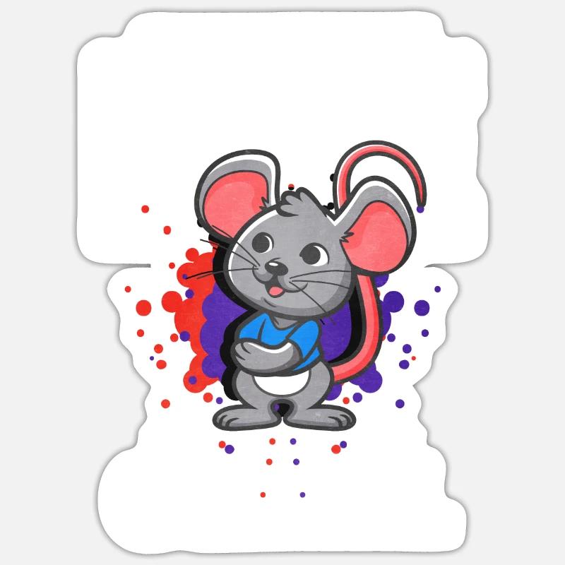 Sticker taille S (10 x 10 cm) - 