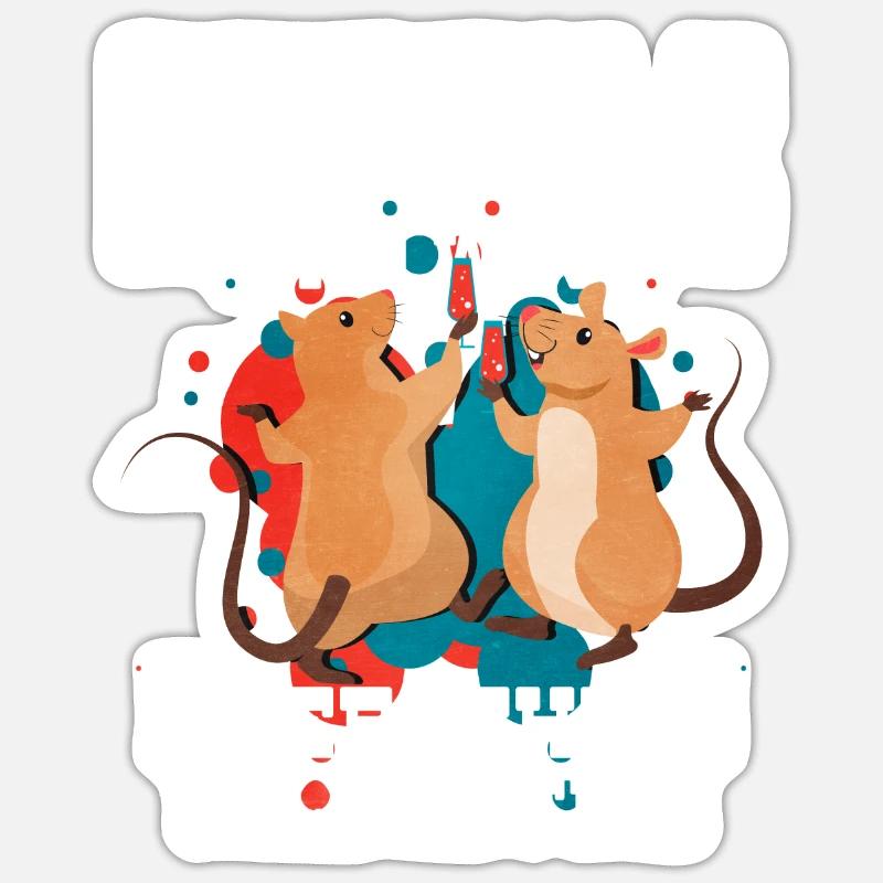 Sticker taille S (10 x 10 cm) - 