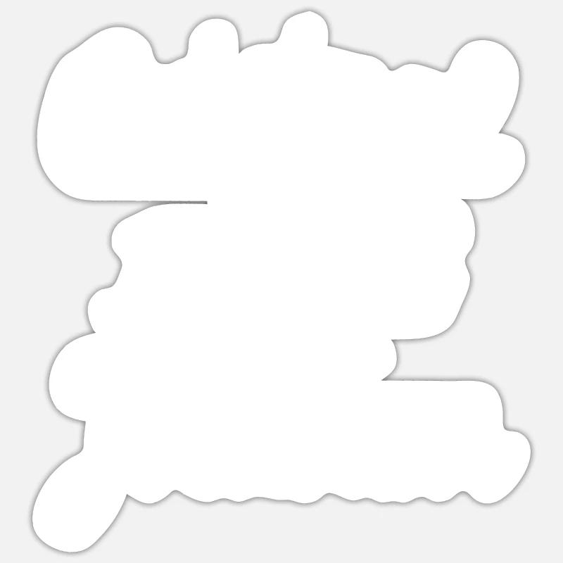 Sticker Größe S (10 x 10 cm) - 