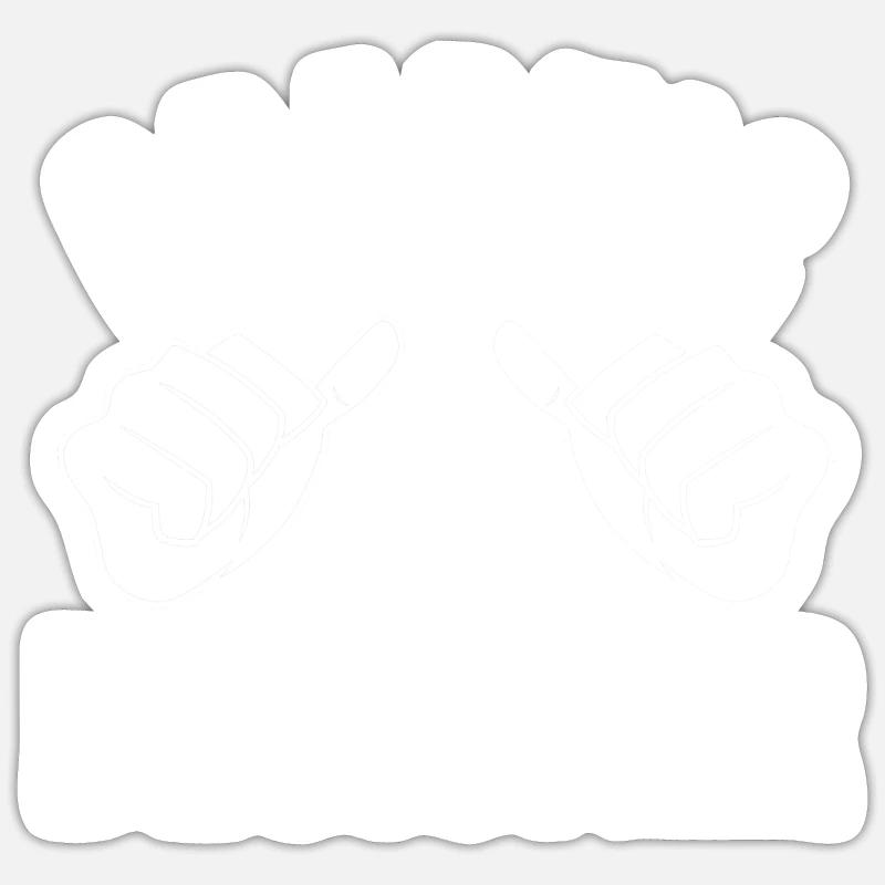 Cool Graphic Designer Gift Idea Sticker size S (10 x 10 cm)