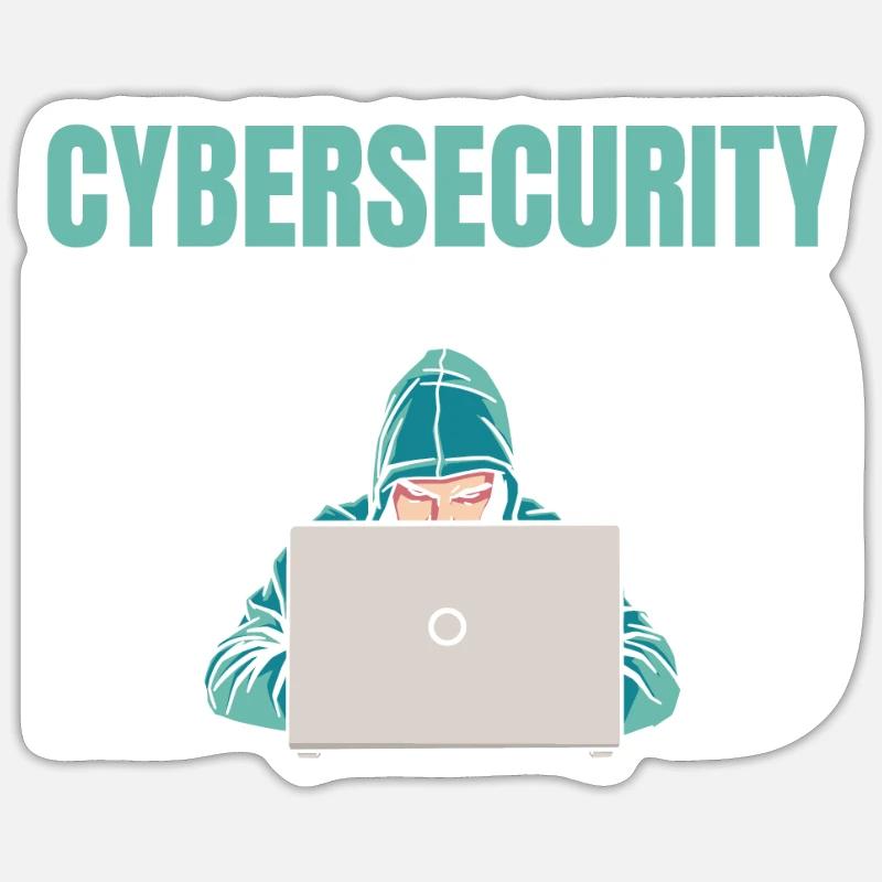 Entwickler Coder Programmierer Papa - Sticker Größe S (10 x 10 cm) - Mattweiß