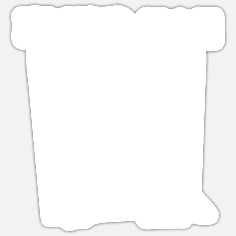 Developer Coder Programmer - Sticker size S (10 x 10 cm) - white matte