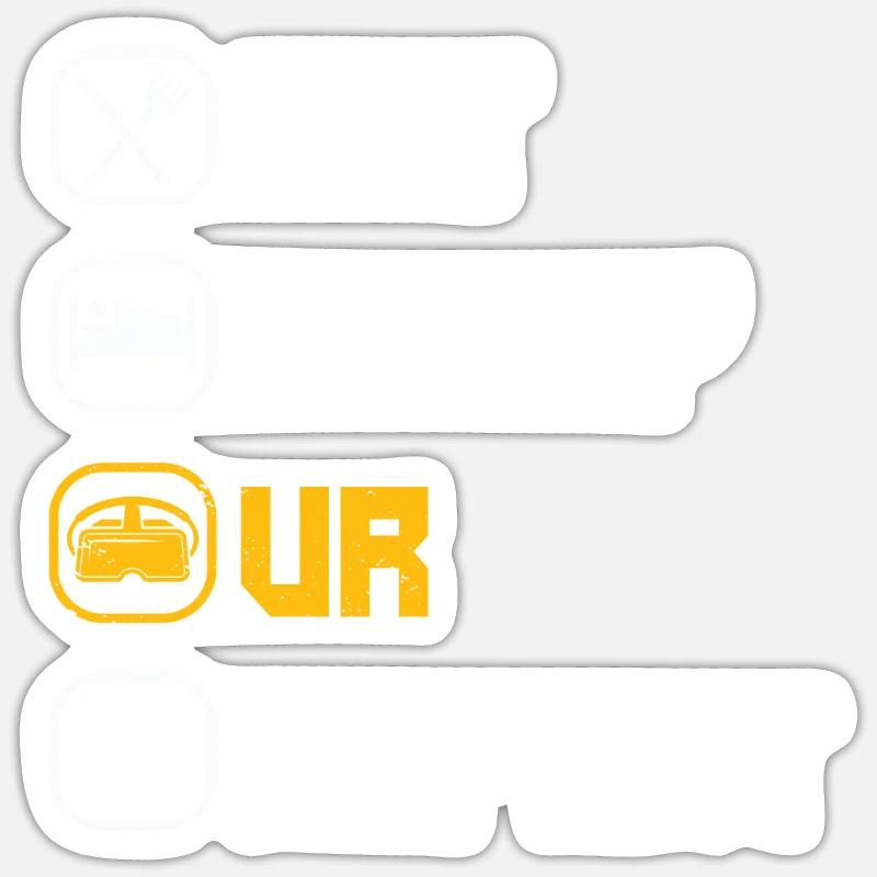 Virtual Reality VR Gift Sticker size S (10 x 10 cm)