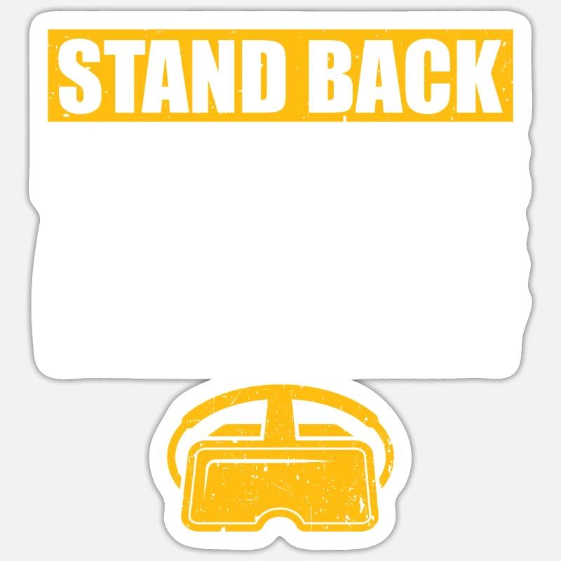 Virtual Reality VR Geschenk Sticker Größe S (10 x 10 cm)