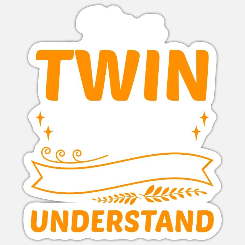 C’est une double chose que vous ne comprendriez pas Sticker taille S (10 x 10 cm)