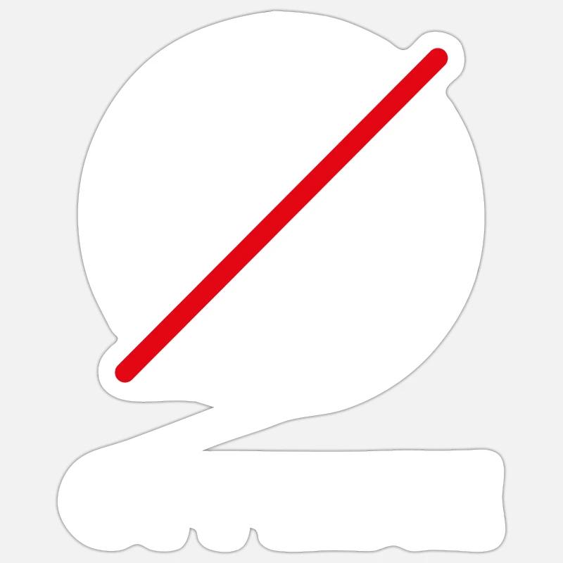 Sticker Größe S (10 x 10 cm) - 
