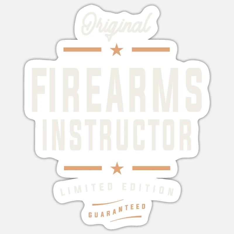 Original Firearms Instructor - Expert Marksmanship Sticker size S (10 x 10 cm)