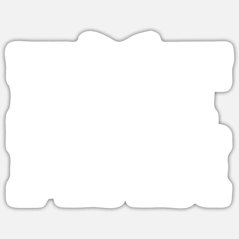 témoin - Mariage - Sticker taille S (10 x 10 cm) - blanc mat