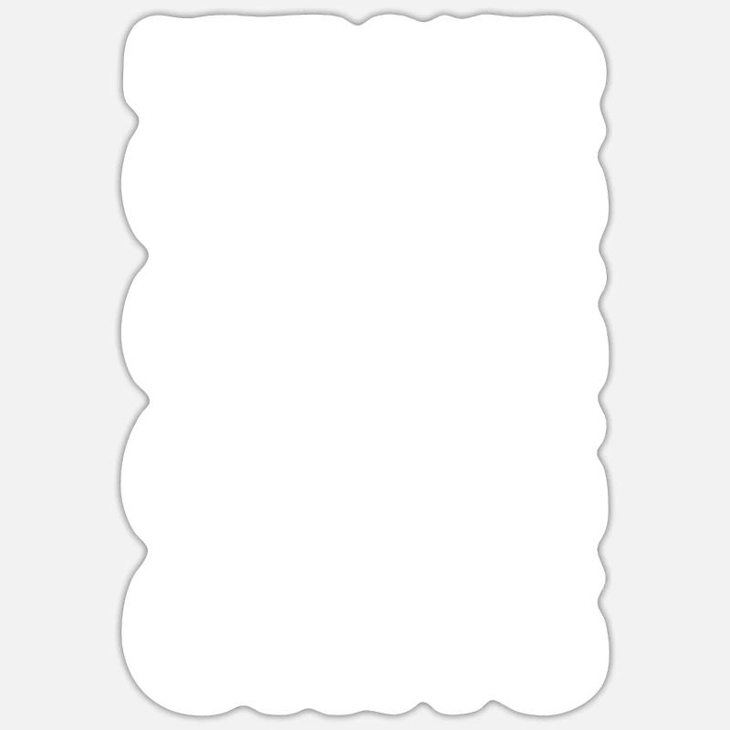 Rafting en eau vive Sticker taille S (10 x 10 cm)