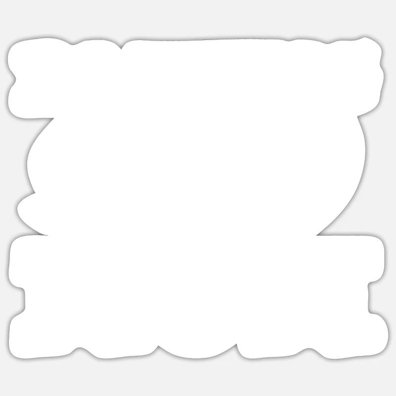 Rafting Rafting en eau vive Sticker taille S (10 x 10 cm)