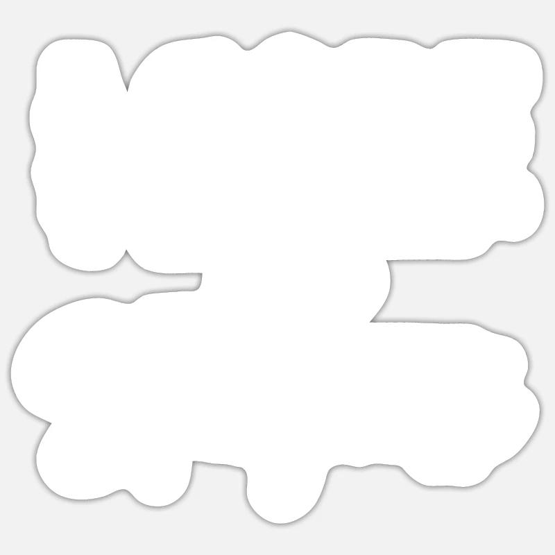 Computer programming - Sticker size S (10 x 10 cm) - white matte
