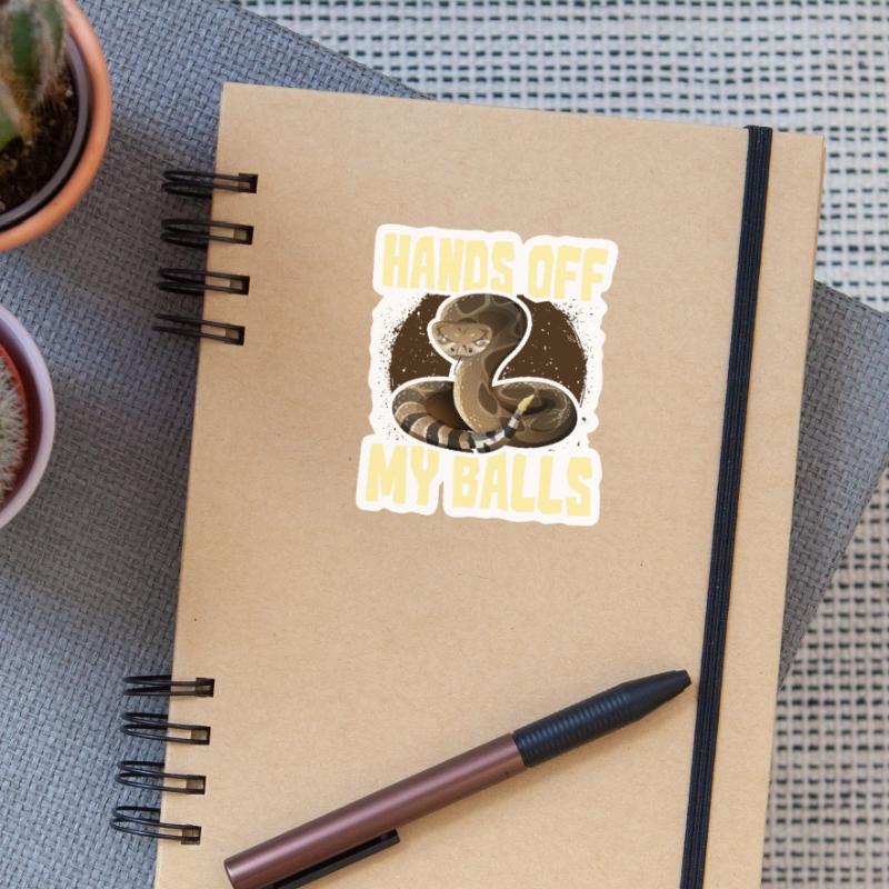 Ball Python Snake Sticker size S (10 x 10 cm)