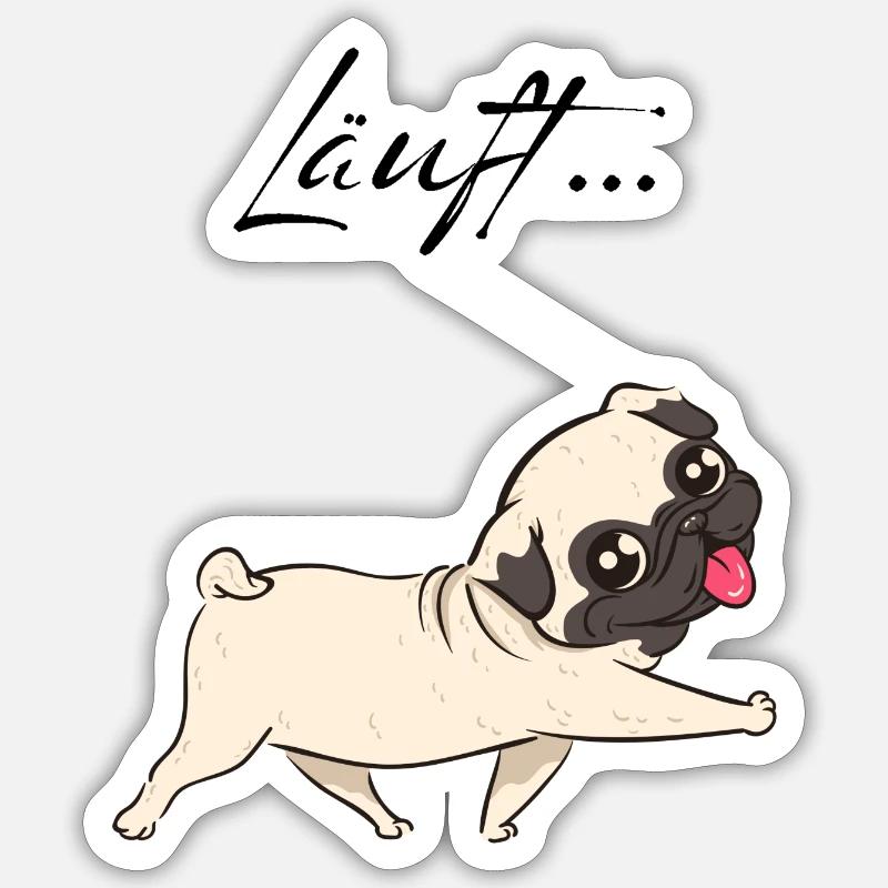 Sticker Größe S (10 x 10 cm) - 