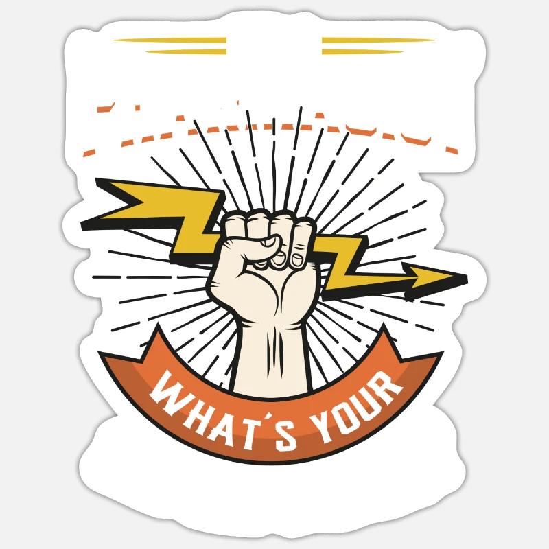 Sticker Größe S (10 x 10 cm) - 