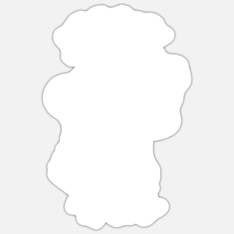 Frettchen Iltis Cool Sticker Größe S (10 x 10 cm)