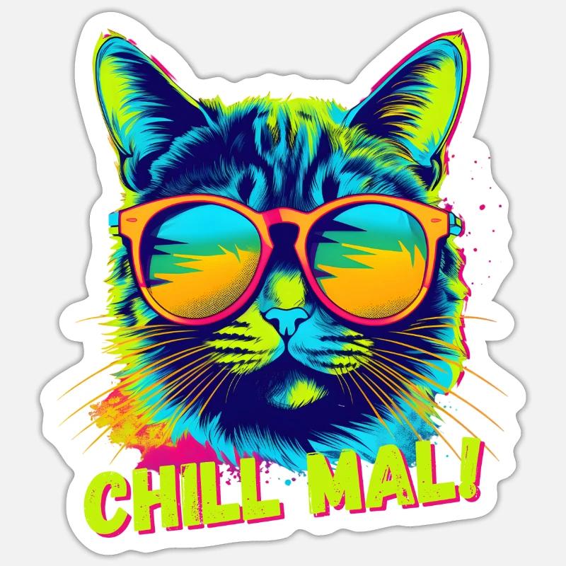 Sticker Größe S (10 x 10 cm) - 