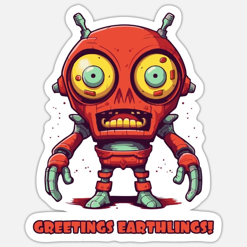 Sticker taille S (10 x 10 cm) - 