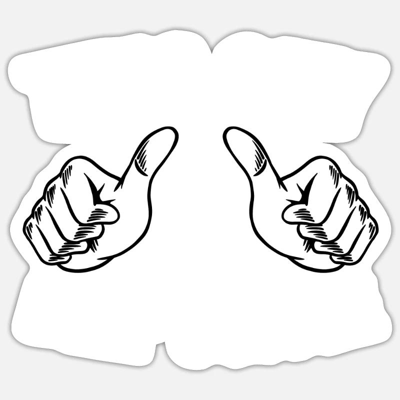 Sticker taille S (10 x 10 cm) - 