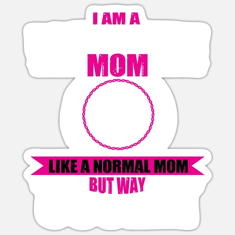 Filter coffee mom Sticker size S (10 x 10 cm)