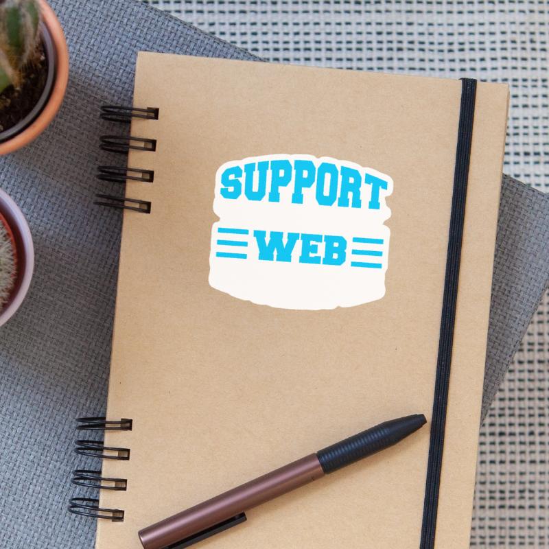 Web Developer Web Developer Support Sticker size S (10 x 10 cm)