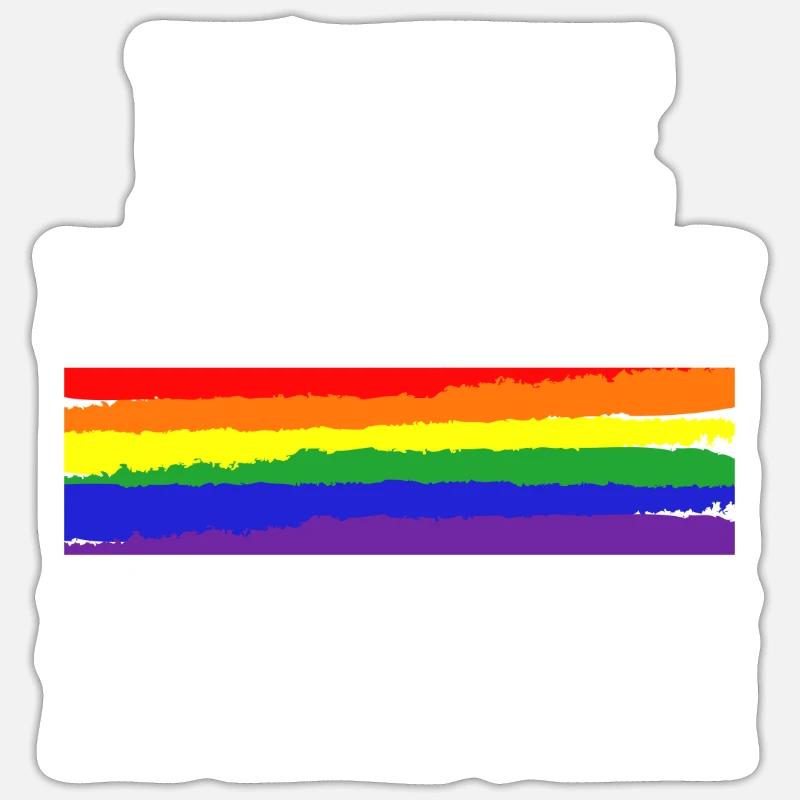 Schullehrer Lehrer - Sticker Größe S (10 x 10 cm) - Mattweiß