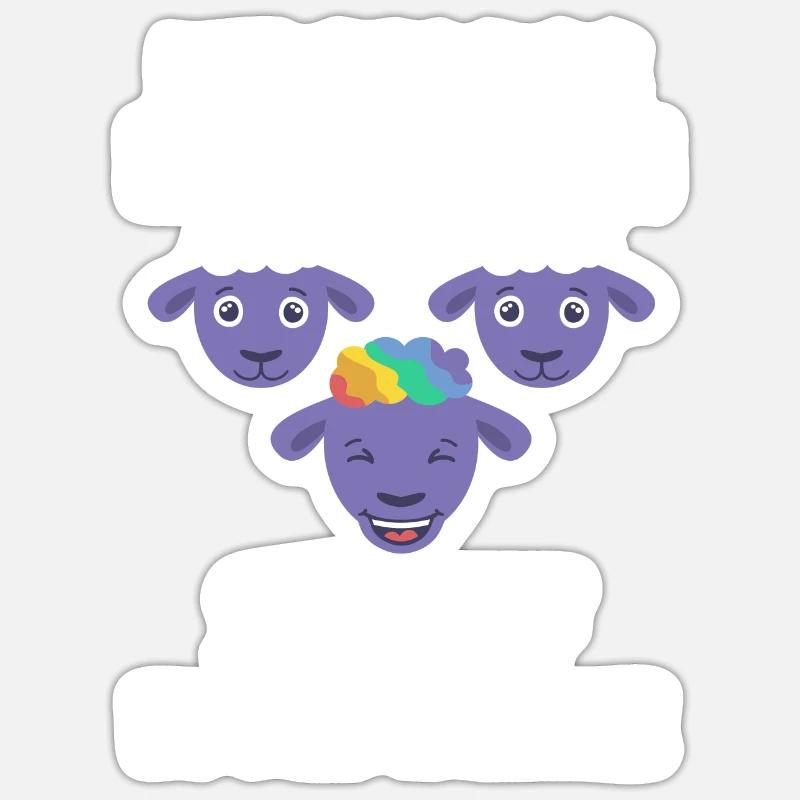 Sticker Größe S (10 x 10 cm) - 