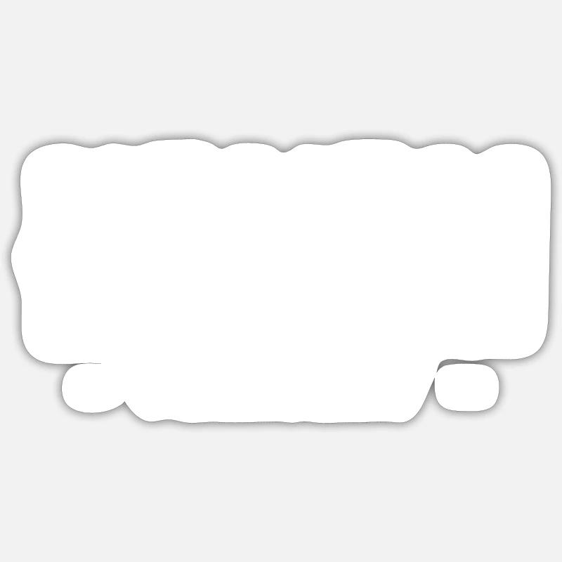 Hanauerin Hanauer Hanau - Sticker Größe S (10 x 10 cm) - Mattweiß