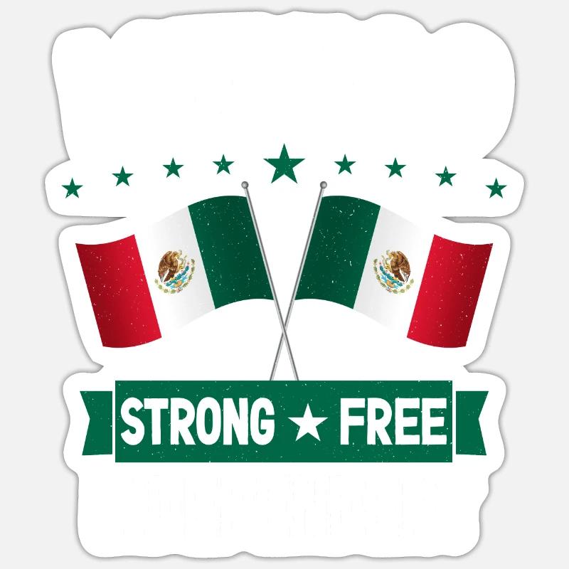 Mexico Sticker size S (10 x 10 cm)