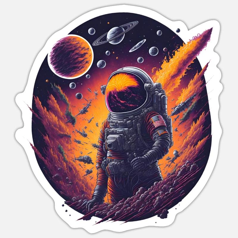 Sticker taille S (10 x 10 cm) - 