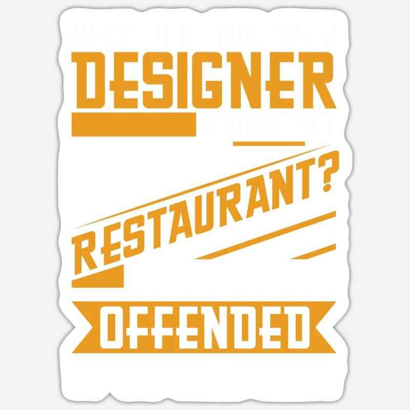 Web Entwickler Webdeveloper Witzig - Sticker Größe S (10 x 10 cm) - Mattweiß