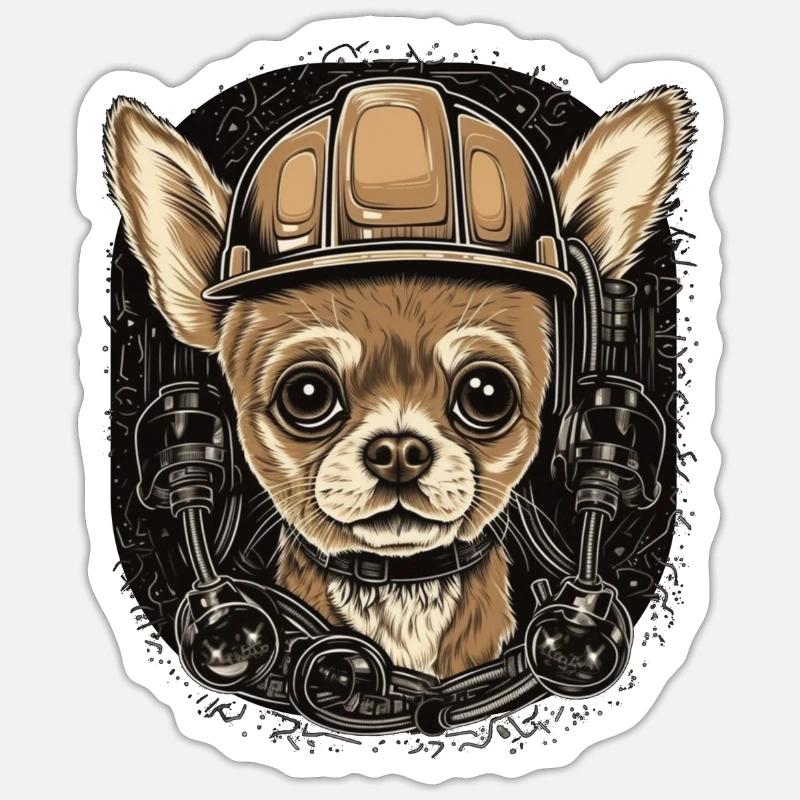 Sticker taille S (10 x 10 cm) - 