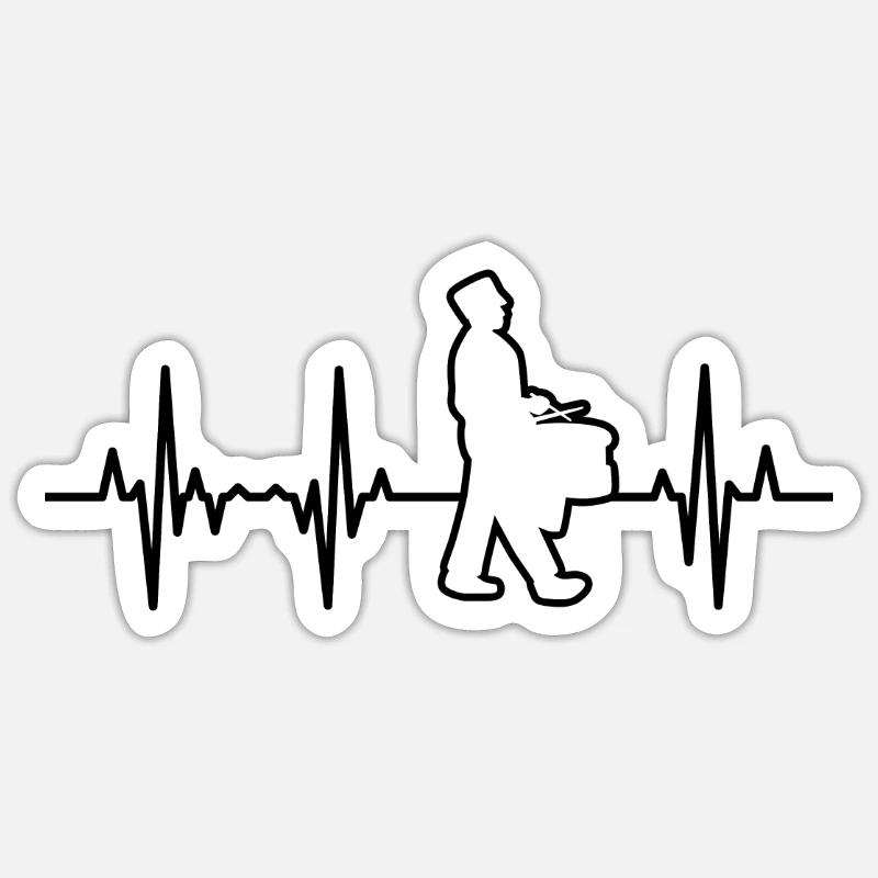 Sticker Größe S (10 x 10 cm) - 