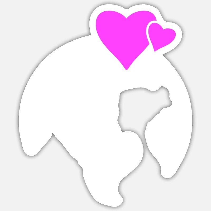 Sticker Größe S (10 x 10 cm) - 